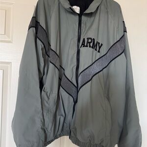 US Army Improved Physical Uniform Reflective PT Jacket IPFU Training Jacket Mens